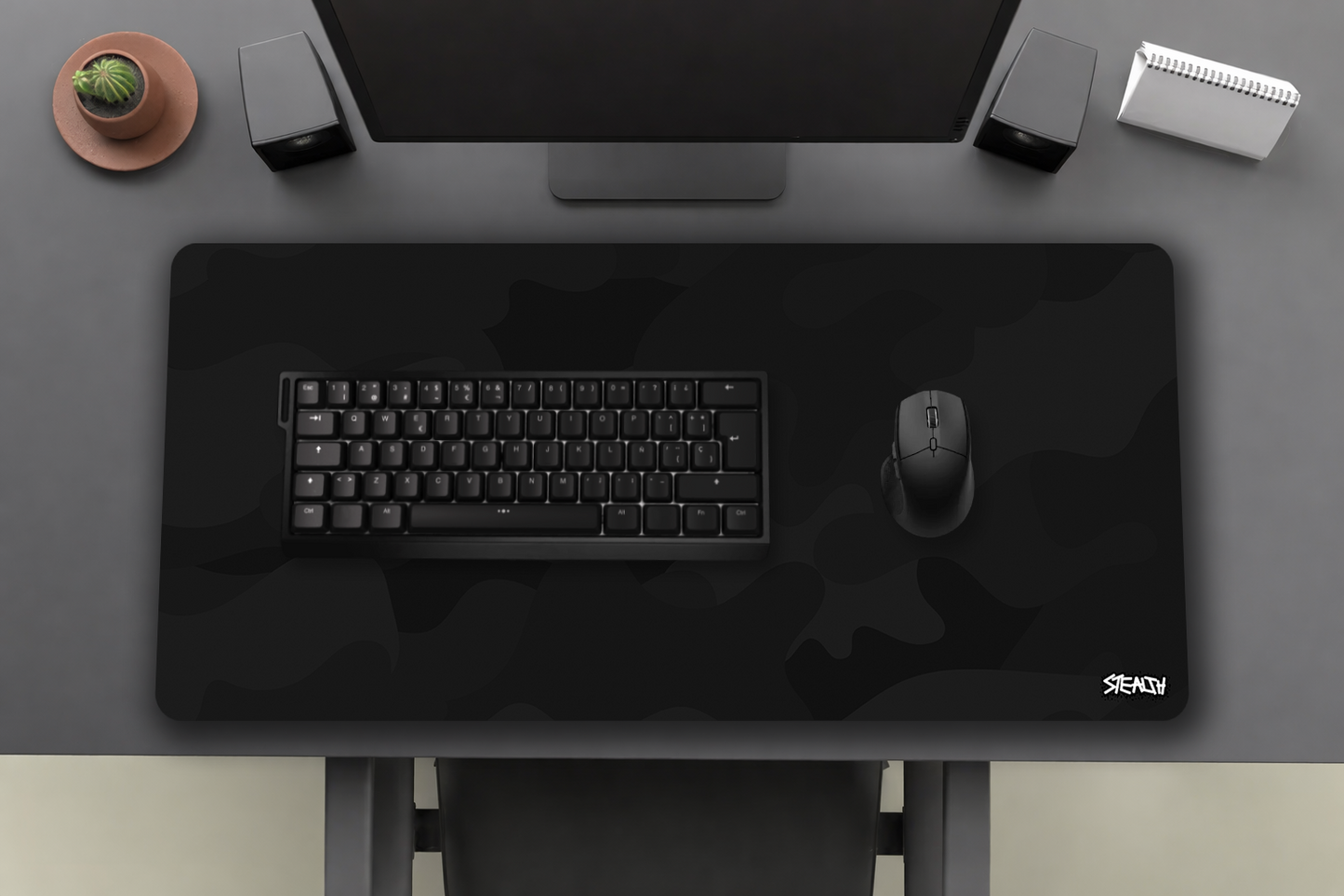 Black Camo ⏐ Gaming Mousepad