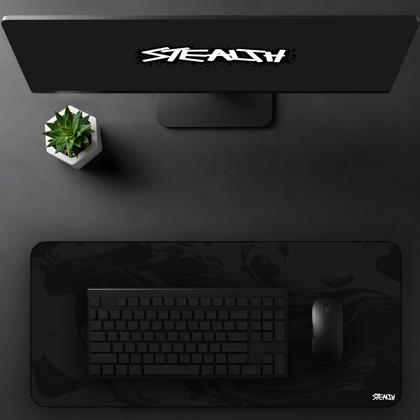 Black Ink⏐ Gaming Mousepad