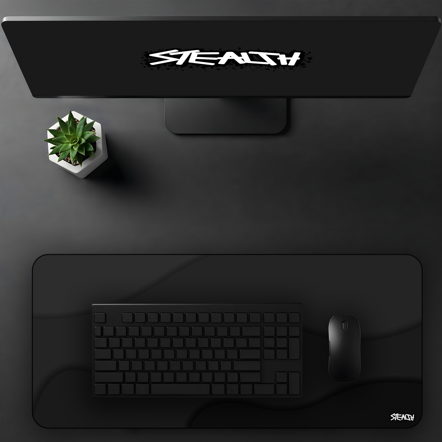 Black Silhouette ⏐ Gaming Mousepad