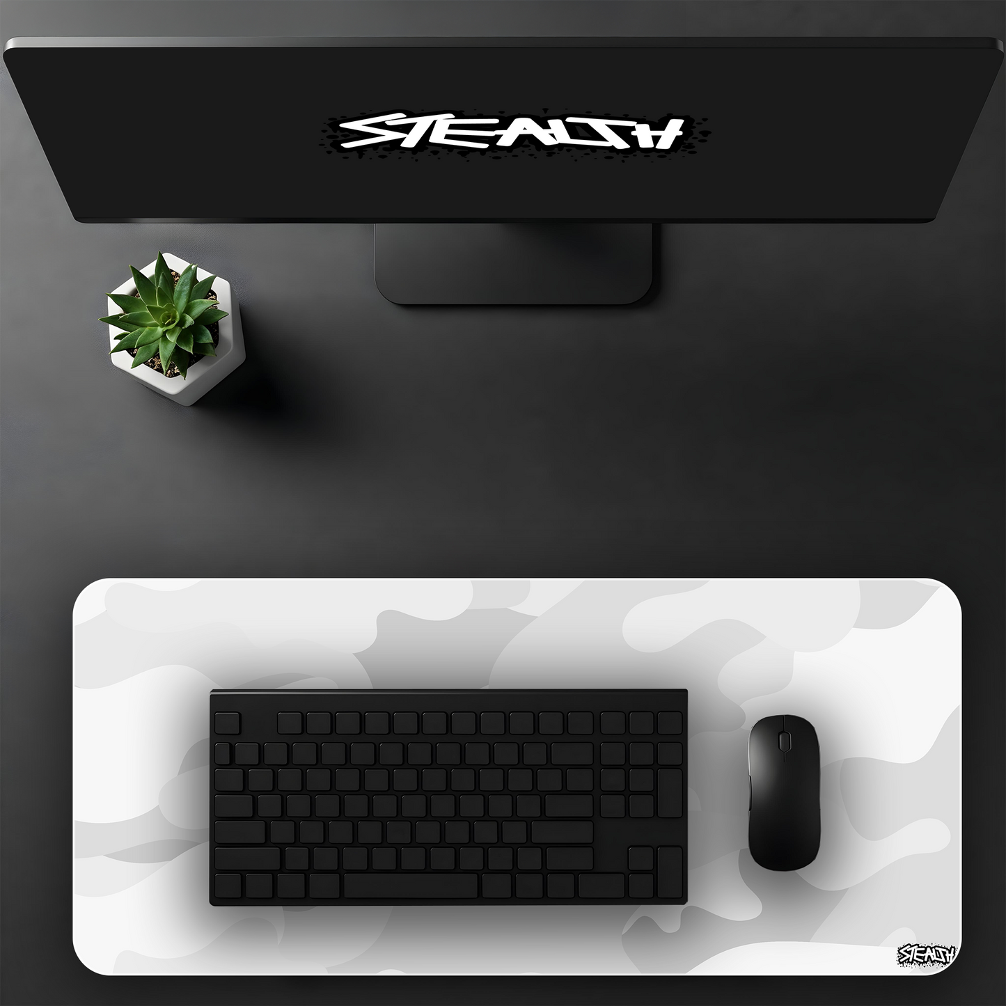 White Camo ⏐ Gaming Mousepad