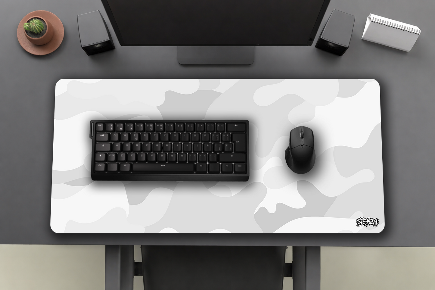 White Camo ⏐ Gaming Mousepad