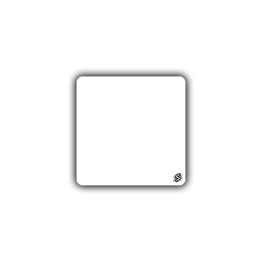 White Classic⏐ 40x40cm Precision Gaming Mousepad