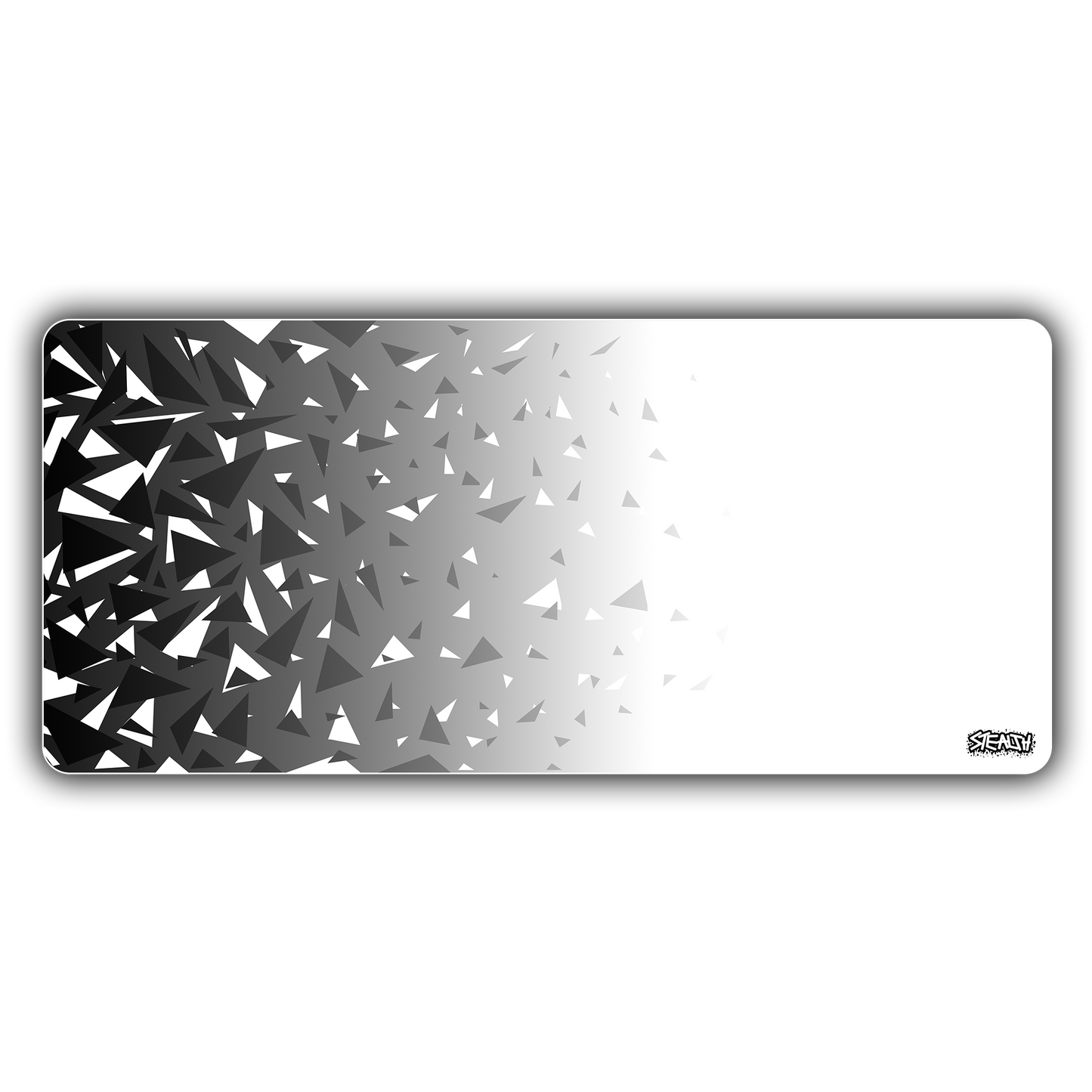 White Shatter ⏐ Gaming Mousepad