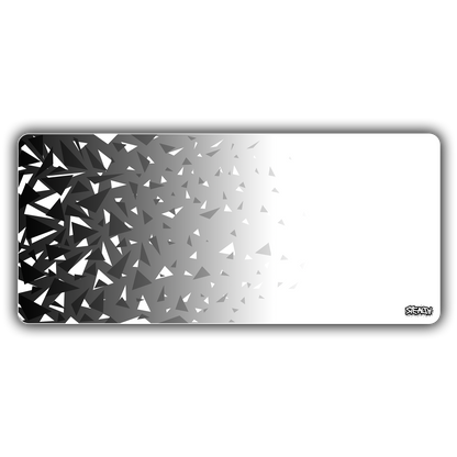 White Shatter ⏐ Gaming Mousepad