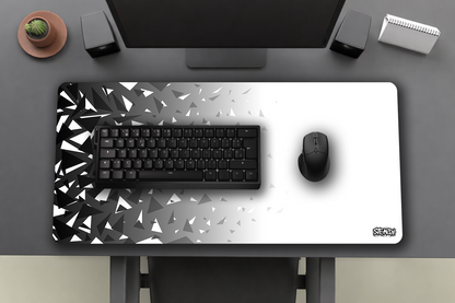 White Shatter ⏐ Gaming Mousepad